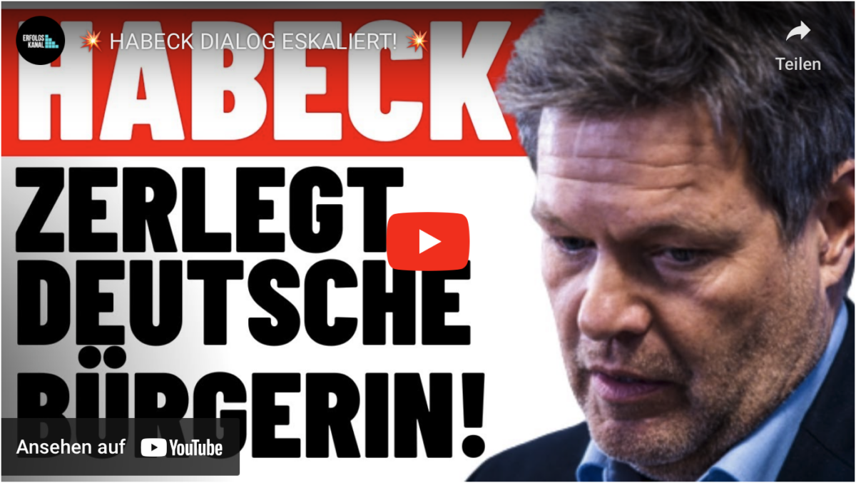 HABECK DIALOG ESKALIERT!