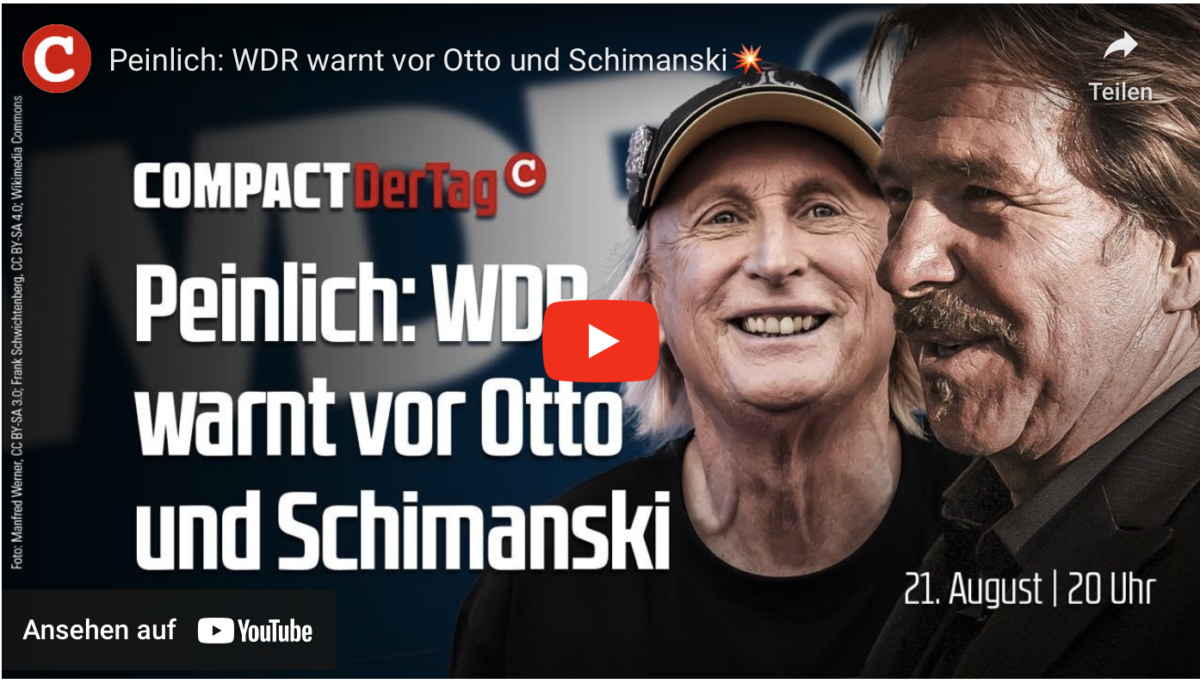 Peinlich: WDR warnt vor Otto und Schimanski