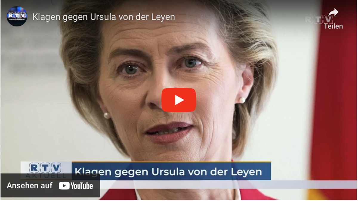 Klagen gegen Ursula von der Leyen!