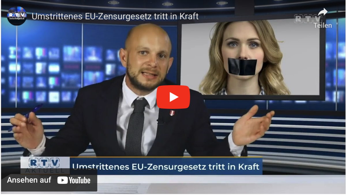 Willkommen in der Demokratur! Umstrittenes EU-Zensurgesetz tritt in Kraft!