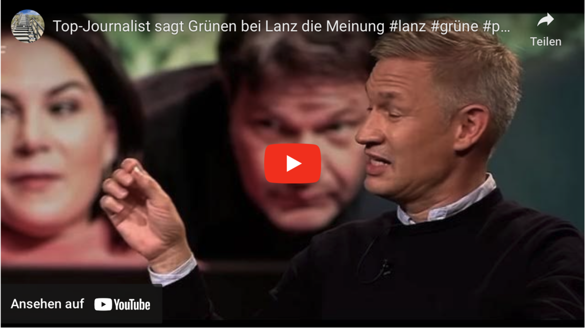 Top-Journalist sagt Grünen bei Lanz die Meinung #lanz #grüne #politik #ampel