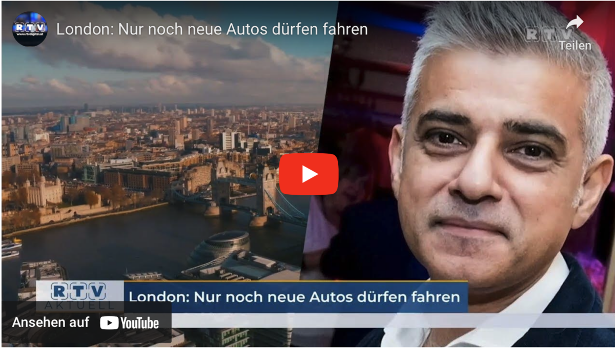 London: Nur noch neue Autos dürfen fahren