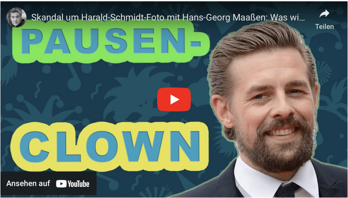 Skandal um Harald-Schmidt-Foto mit Hans-Georg Maaßen: Was wirklich los war beim Weltwoche-Sommerfest