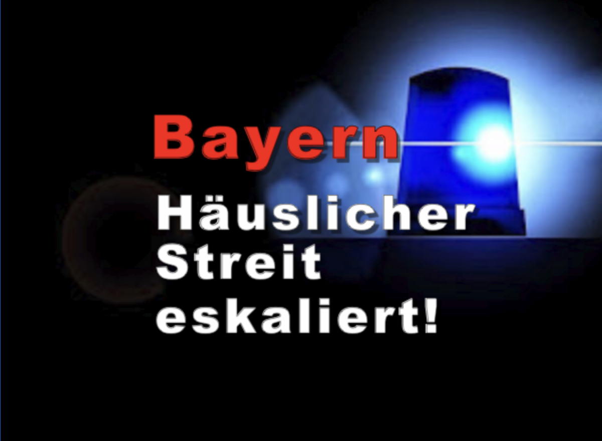 MARKTREDWITZ: Häuslicher Streit eskaliert!