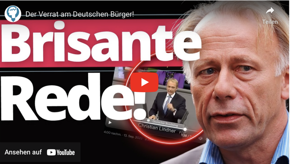 Der Verrat am Deutschen Bürger!