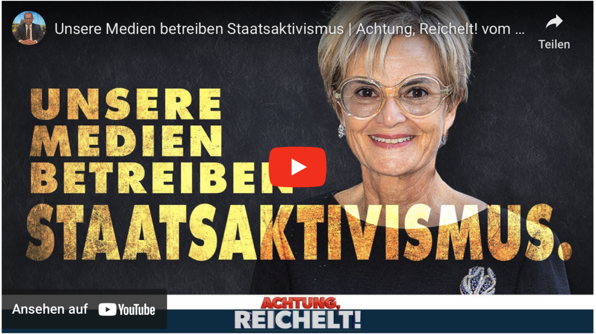 Unsere Medien betreiben Staatsaktivismus