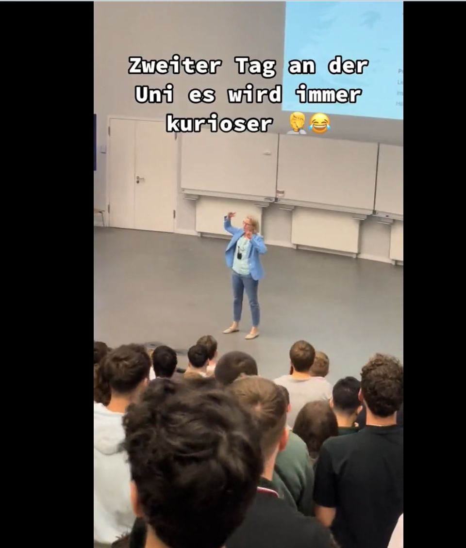 Bitte schaut euch an, was mittlerweile an unseren Universitäten los ist!