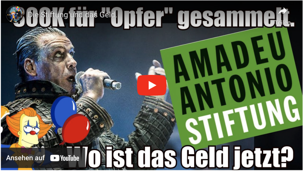 Die Stiftung und das Geld.