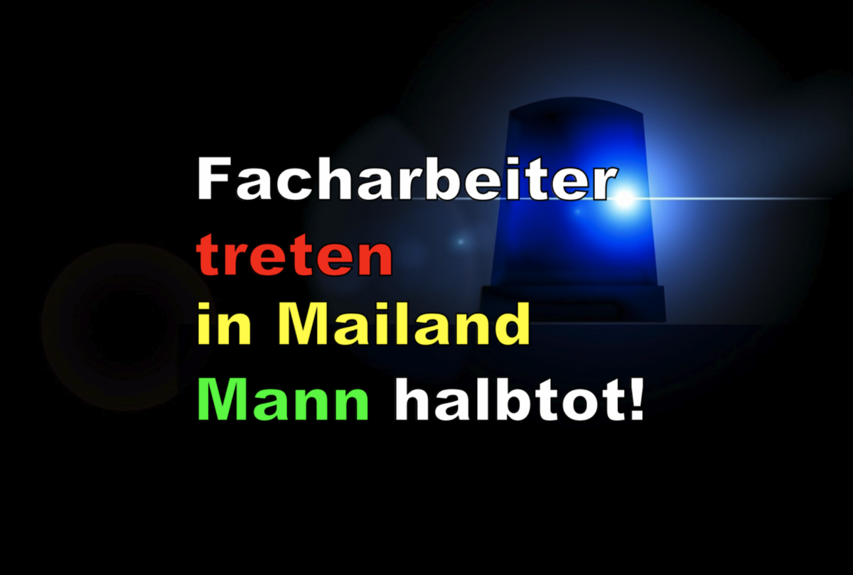 Durch die unkontrollierte Einwanderung ist die Situation in Mailand völlig außer Kontrolle geraten. Unsere Kinder werden uns dafür hassen, dass wir das zulassen.