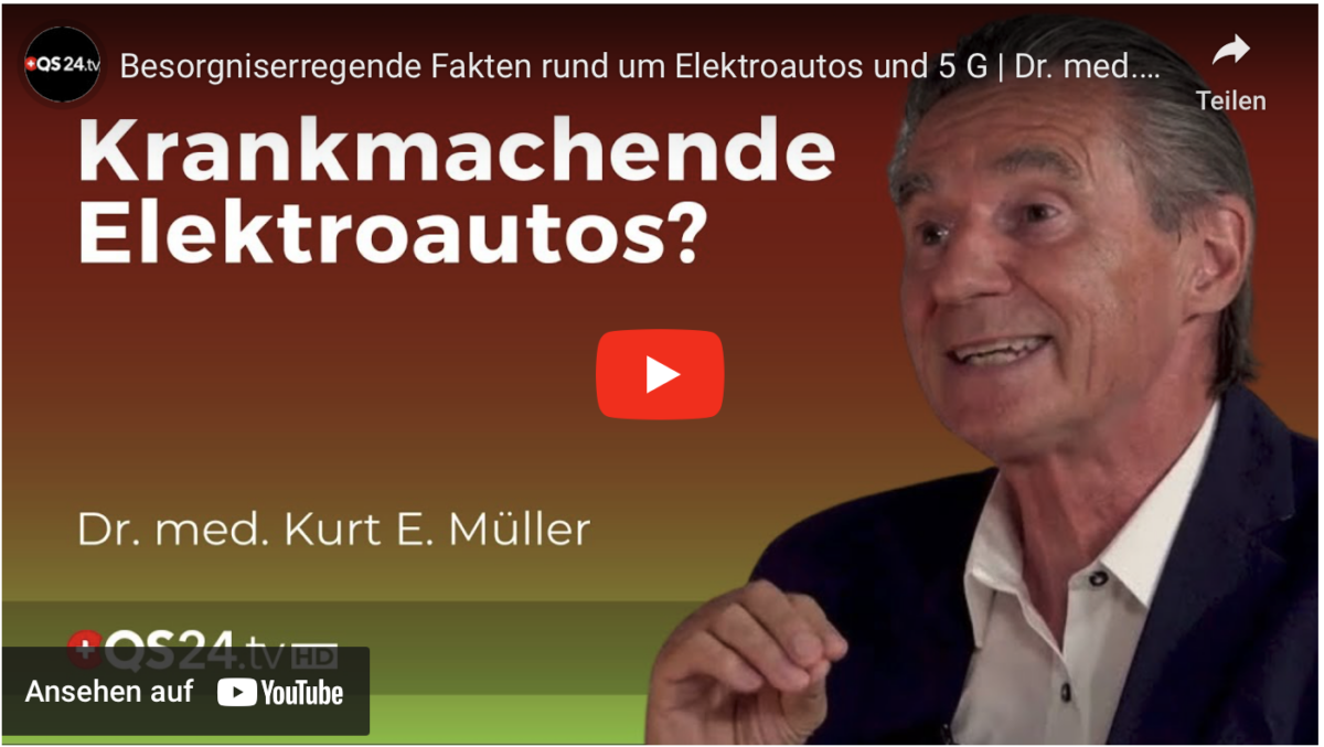 Krankmachende E-Autos! Besorgniserregende Fakten rund um Elektroautos!