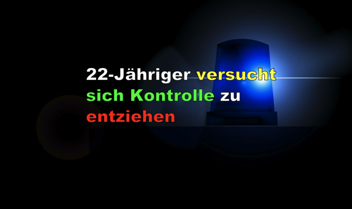 22-Jähriger versucht sich Kontrolle zu entziehen – mehrere Fahrzeuge beschädigt – Nach Fund von Betäubungsmitteln – Tatverdächtige in Untersuchungshaft