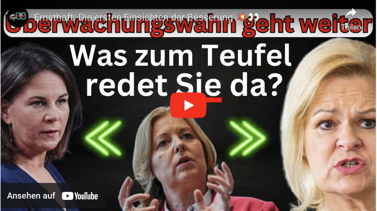 Ernsthaft: Die ersten Einsichten der Besserung!