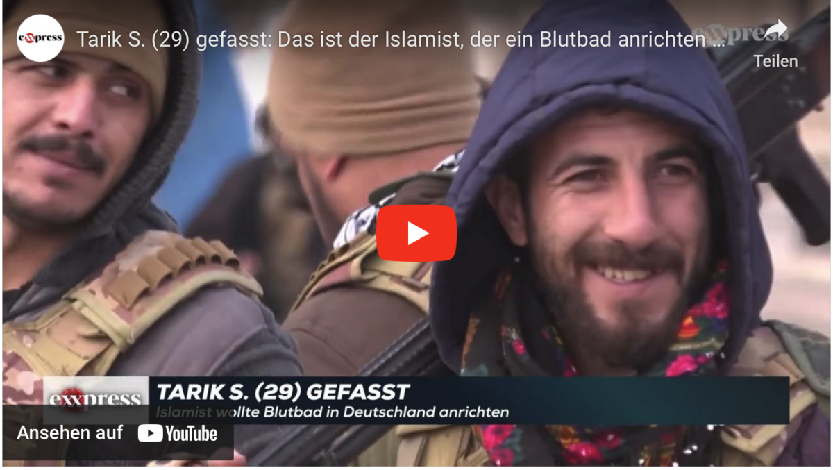 Tarik S. (29) gefasst: Das ist der Islamist, der ein Blutbad anrichten wollte!