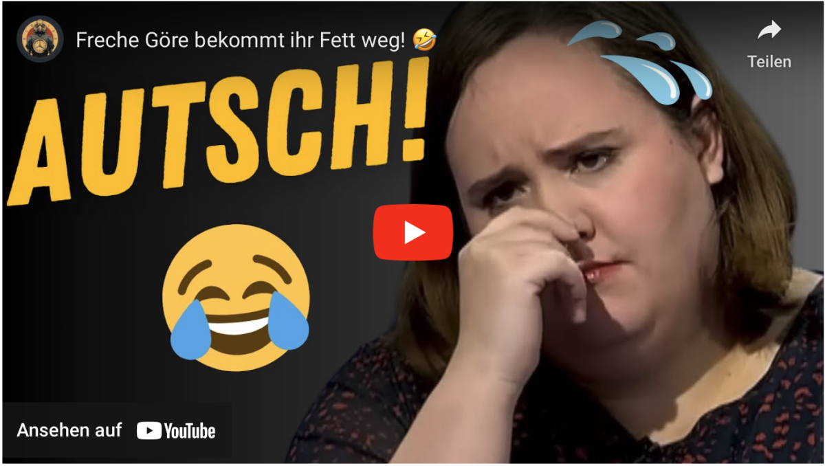 Freche Göre Ricarda Lang bekommt ihr Fett weg!