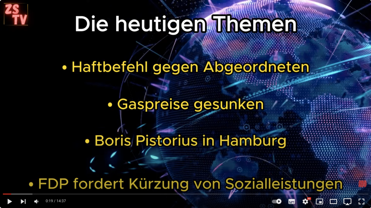 Achtung: Haftbefehl gegen Abgeordneten!