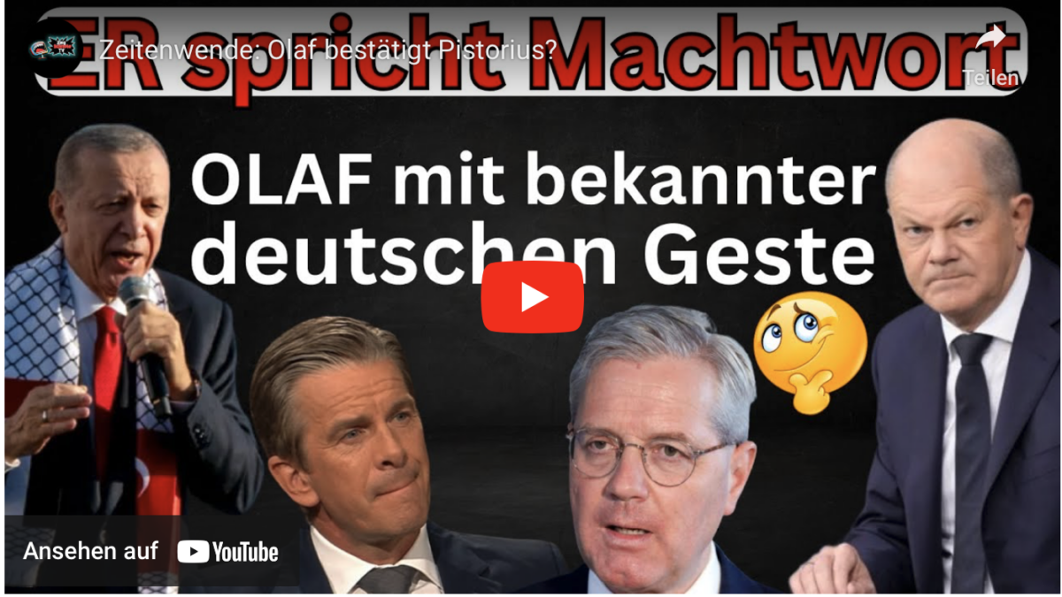 Zeitenwende: Olaf bestätigt Pistorius? Deutschland verlegt Truppen!