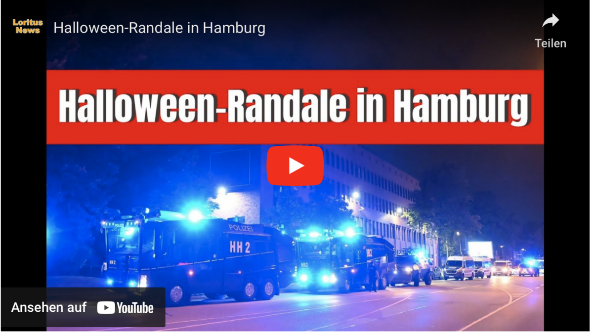 Halloween-Randale in Hamburg!