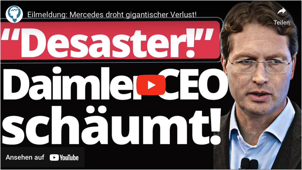 Eilmeldung: Mercedes droht gigantischer Verlust!