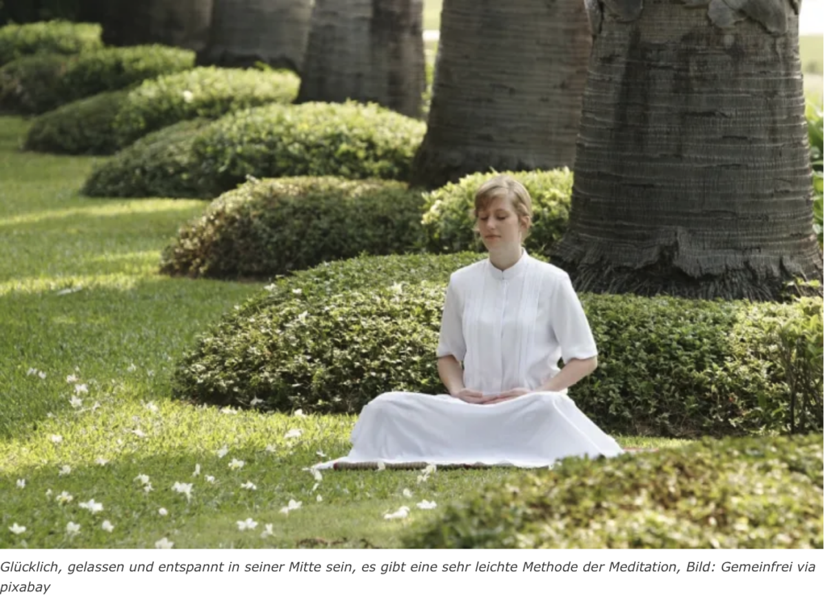 Ausgeglichenheit, Stressfreiheit, Gesundung durch Meditation – leicht und schnell in dem richtigen Frequenzfeld!