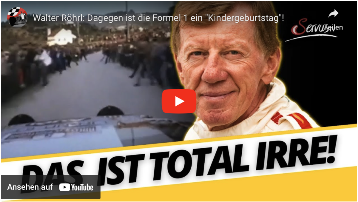 Walter Röhrl: Dagegen ist die Formel 1 ein „Kindergeburtstag“!