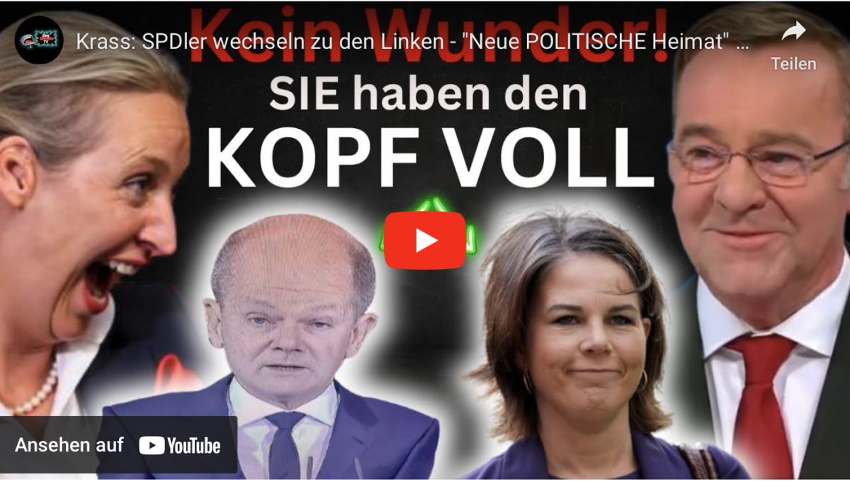 Krass: SPDler wechseln zu den Linken – „Neue POLITISCHE Heimat“