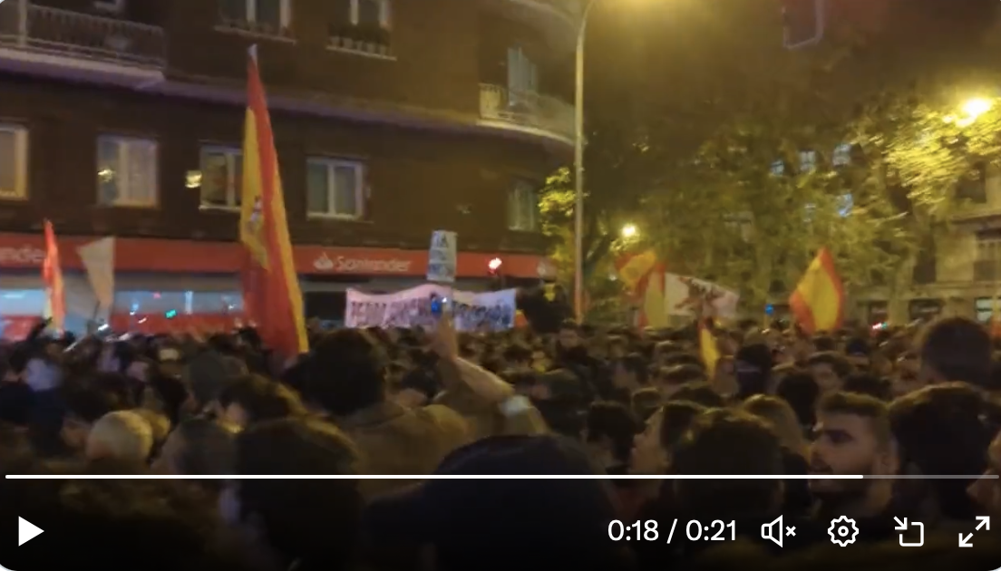 „Spanien ist christlich, nicht muslimisch“, schreien die spanischen Patrioten. Nicht nur Spanien, ganz Europa ist christlich, das sollten wir nicht vergessen.