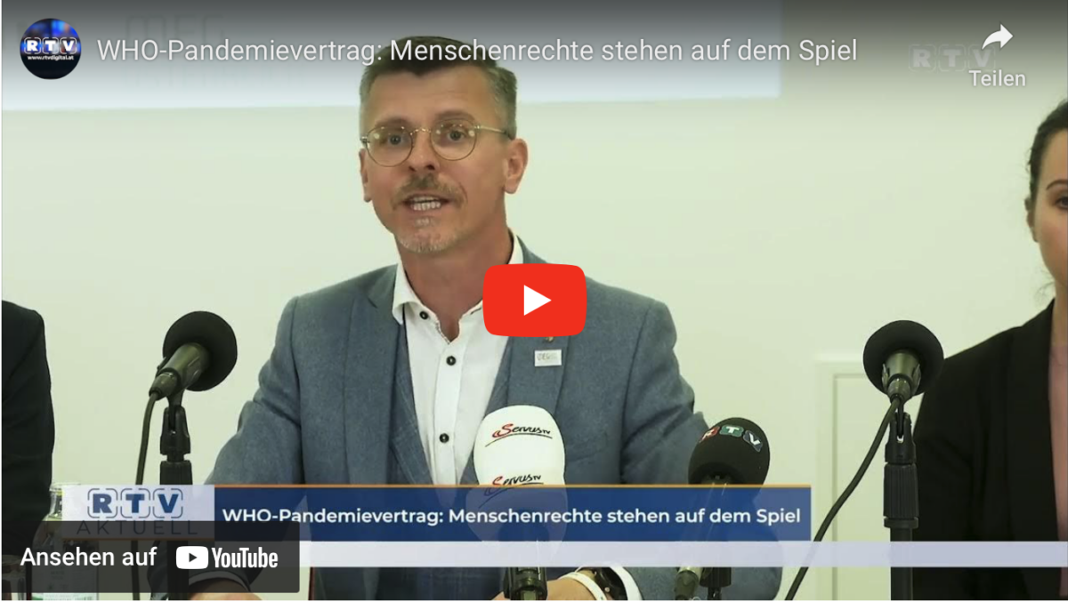 WHO-Pandemievertrag: Menschenrechte stehen auf dem Spiel!