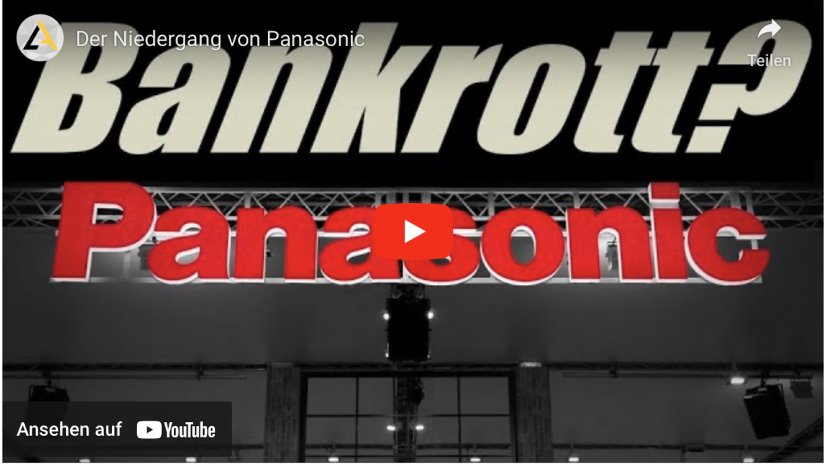 Bankrott? Der Niedergang von Panasonic!