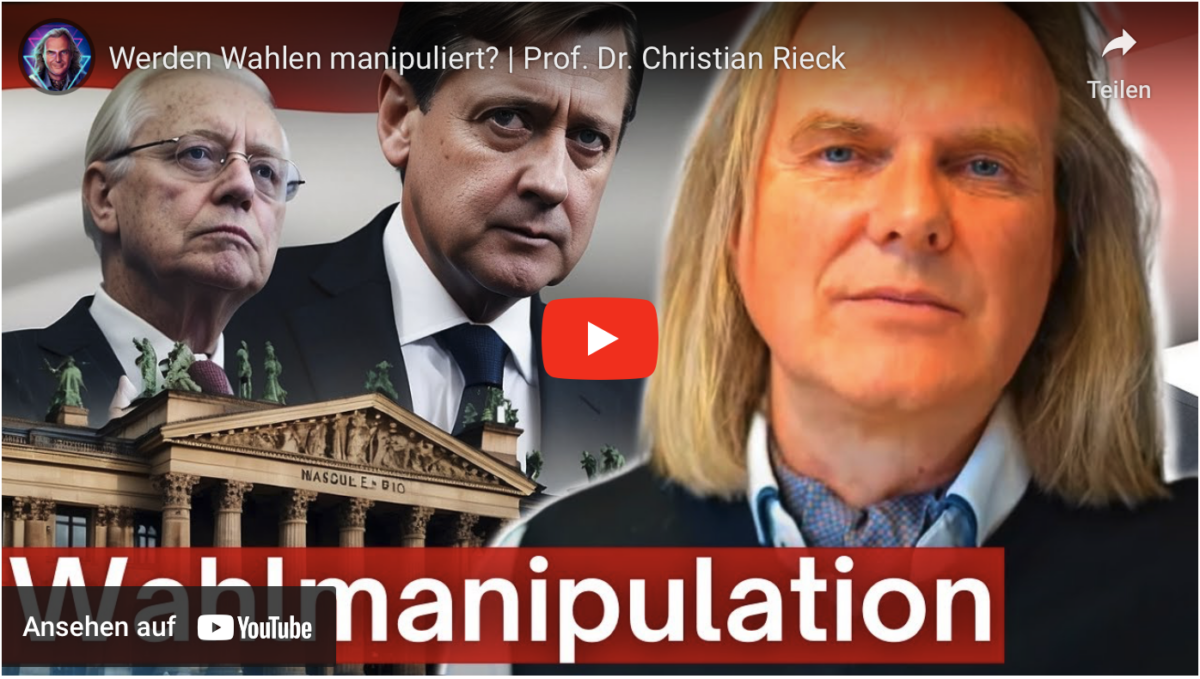 Werden Wahlen manipuliert? | Prof. Dr. Christian Rieck