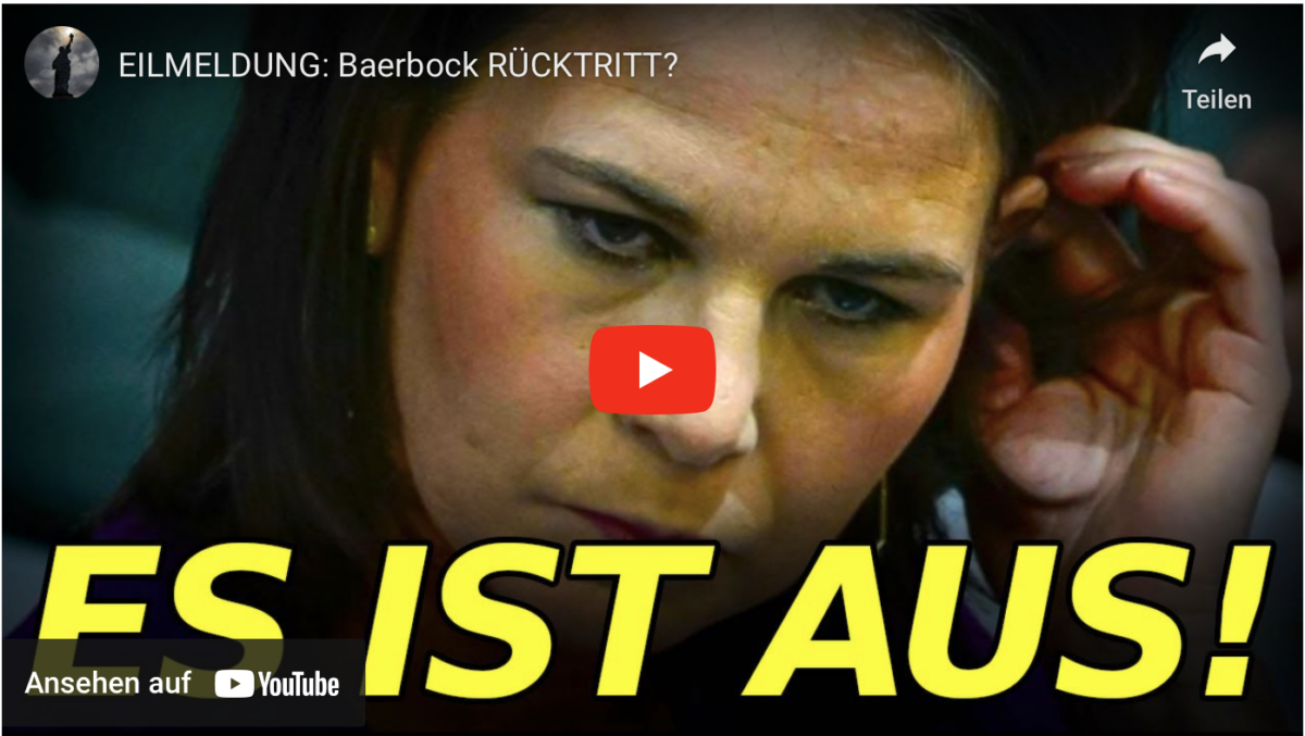 EILMELDUNG: Baerbock RÜCKTRITT?