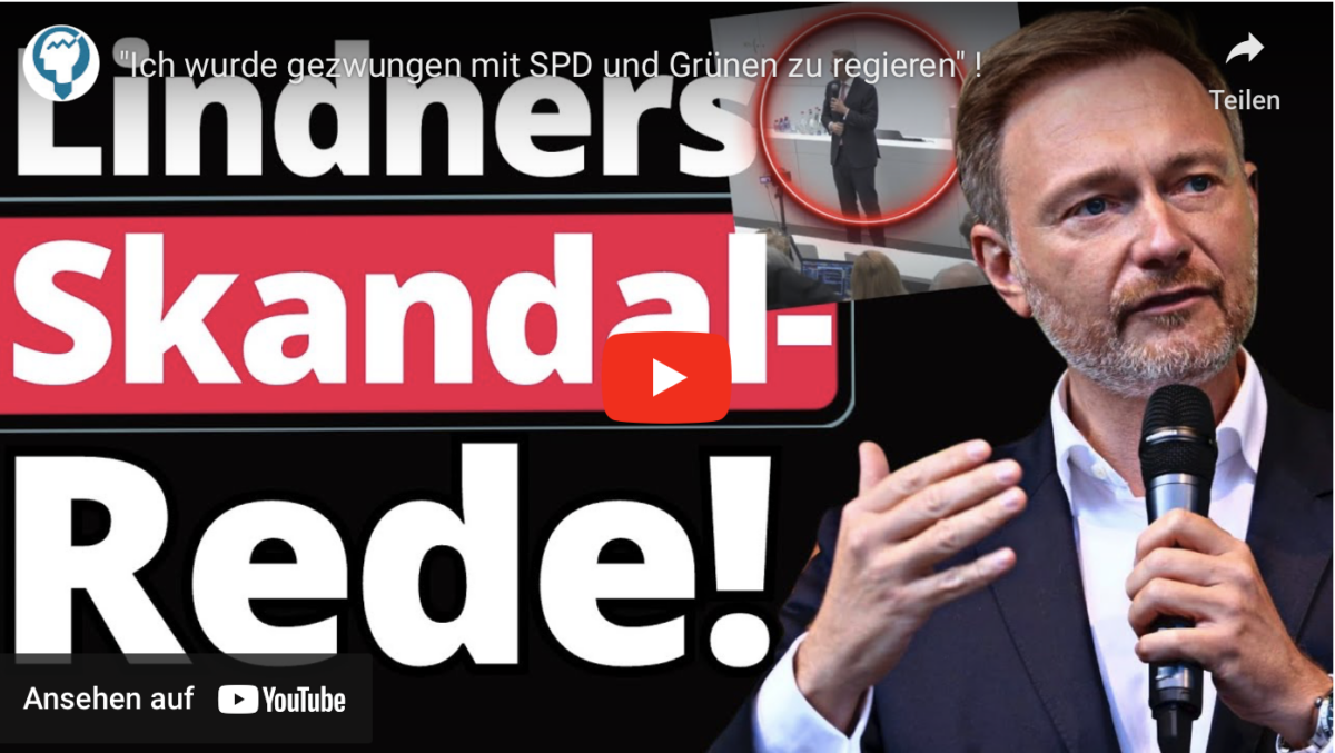 Paukenschlag: „Ich wurde gezwungen mit SPD und Grünen zu regieren“ !