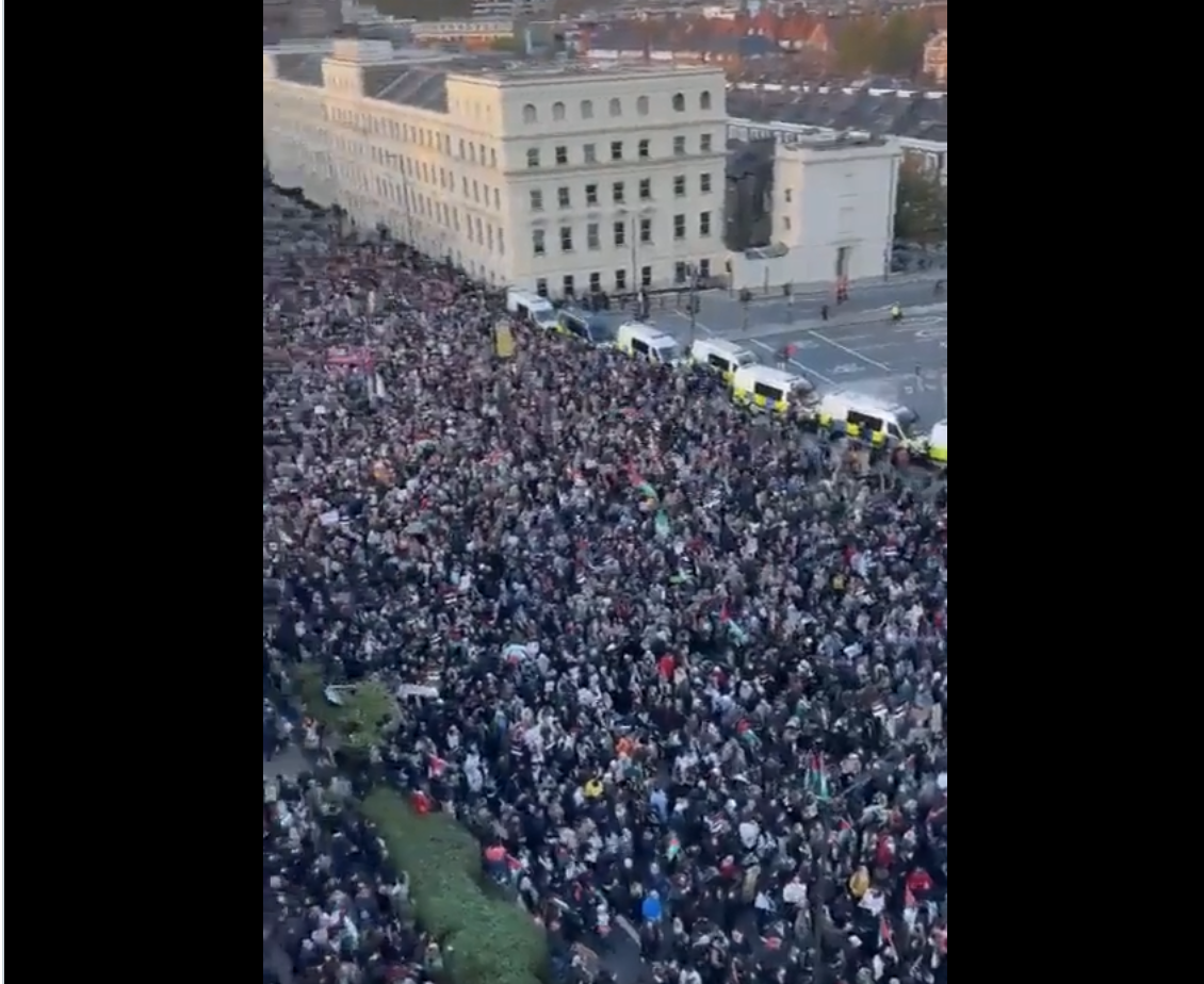 London ist von 300.000 Moslems erobert worden. Dunkle Zeiten stehen bevor!