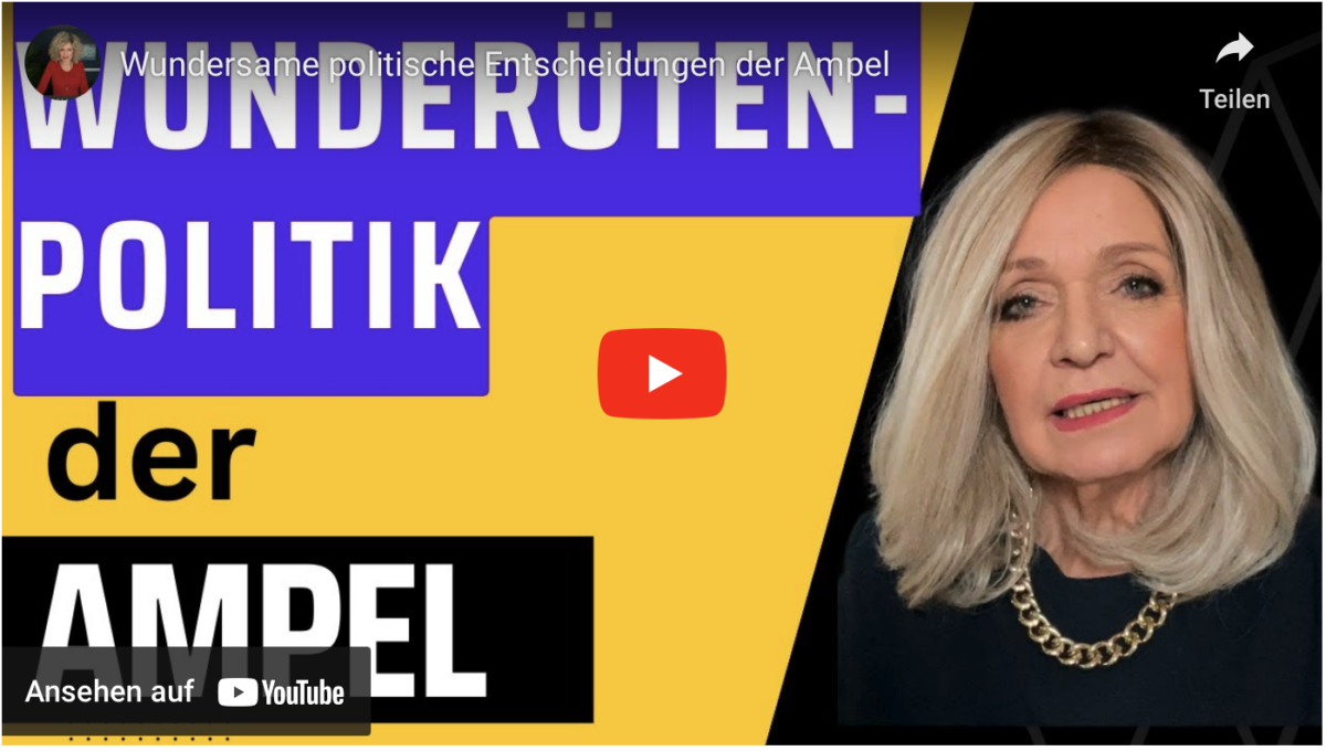 Wundersame politische Entscheidungen der Ampel!