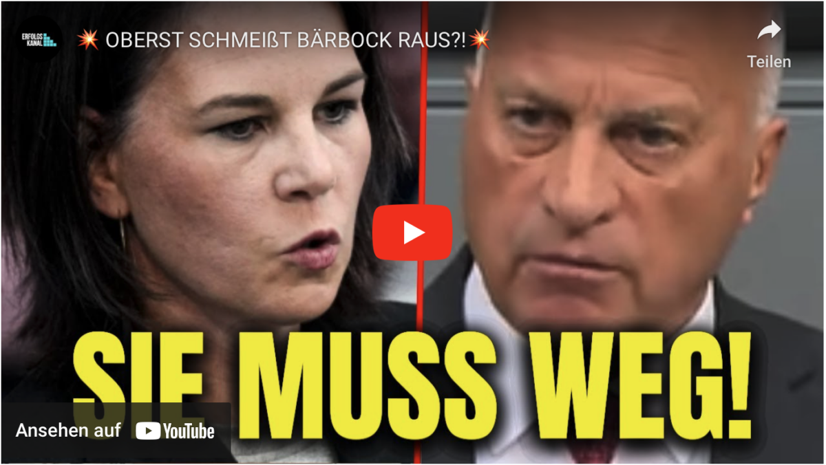 OBERST SCHMEIßT BÄRBOCK RAUS?!