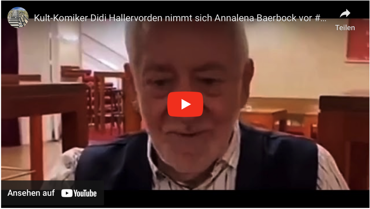 Kult-Komiker Didi Hallervorden nimmt sich Annalena Baerbock vor #baerbock #ampel #hallervorden