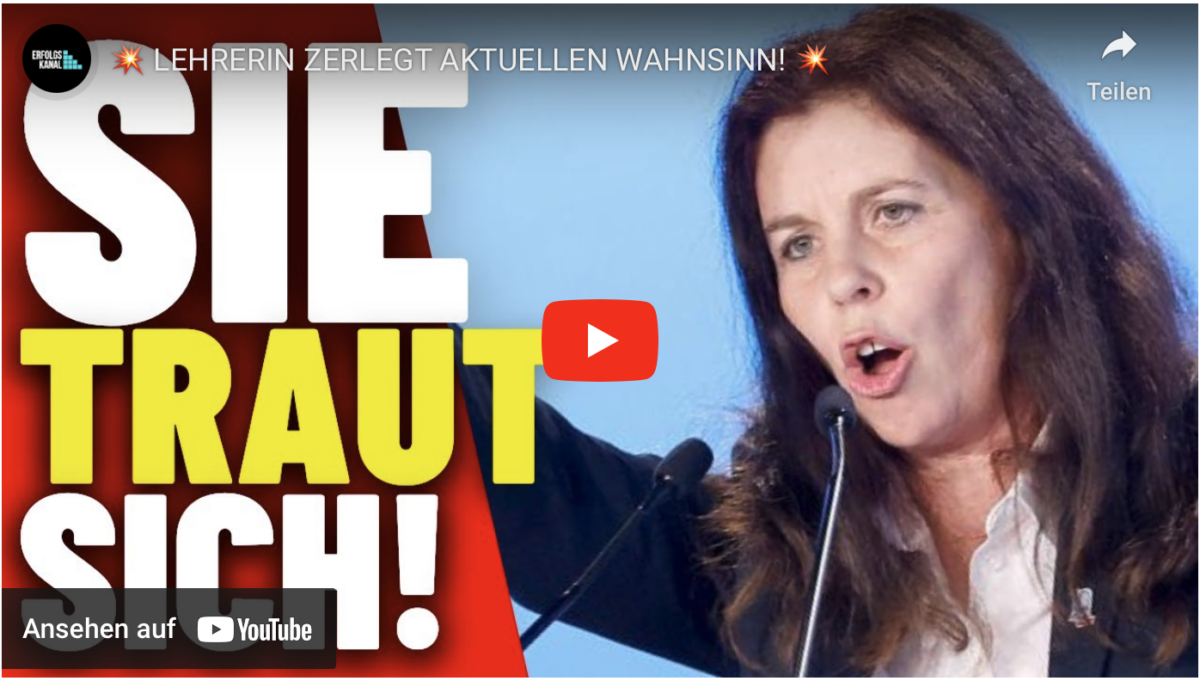 LEHRERIN ZERLEGT AKTUELLEN WAHNSINN!