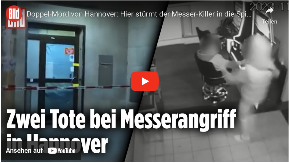 21-jähriger Tatverdächtiger zu zwei Tötungsdelikten in Hannover-Nordstadt und Mitte festgenommen