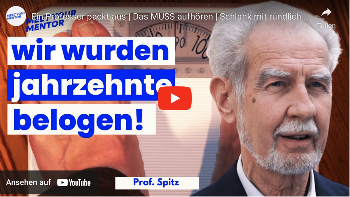 Ein Professor packt aus | Das MUSS aufhören | Schlank mit rundlichem Bauch!