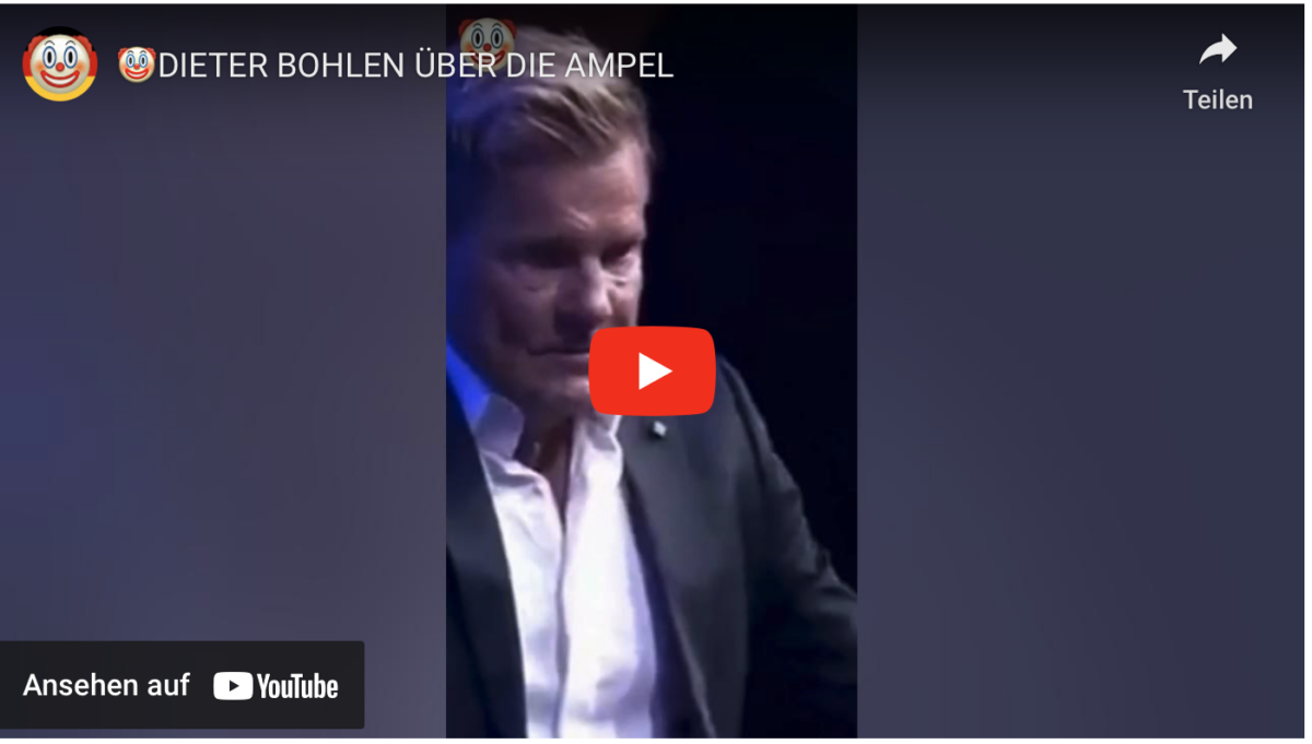 DIETER BOHLEN ÜBER DIE AMPEL