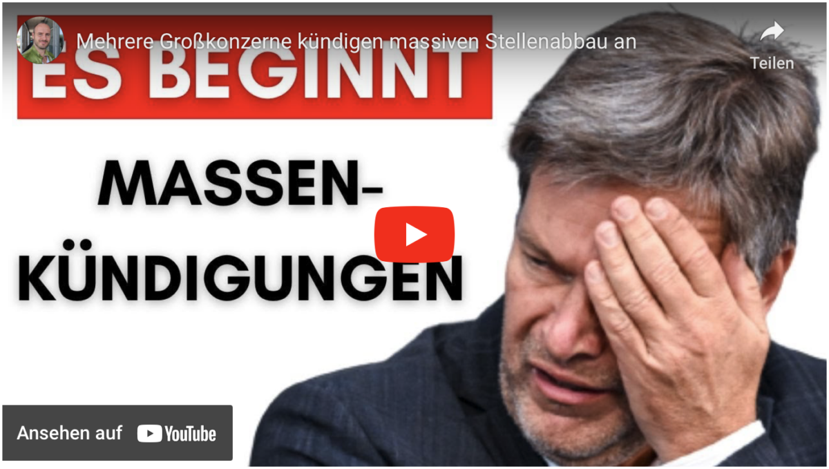 Mehrere Großkonzerne kündigen massiven Stellenabbau an