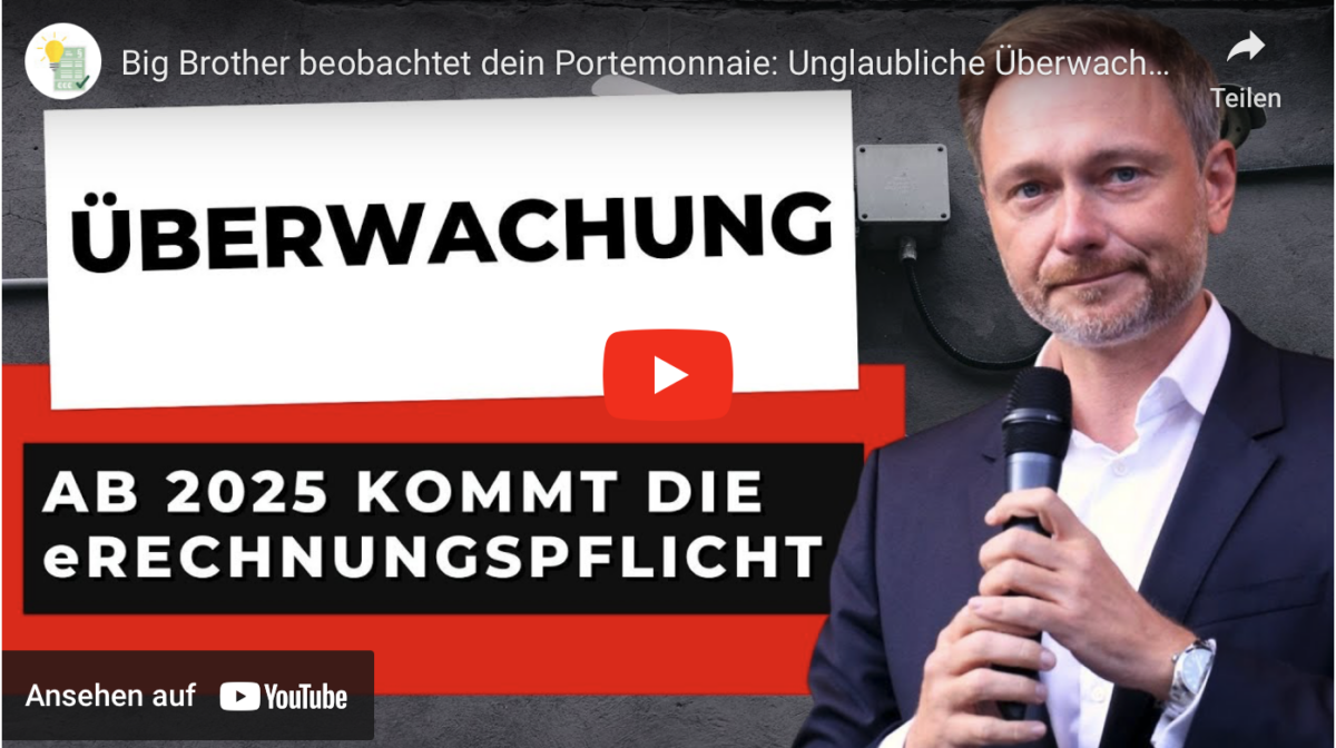 Big Brother beobachtet dein Portemonnaie: Unglaubliche Überwachung von Transaktionen ab 2025!