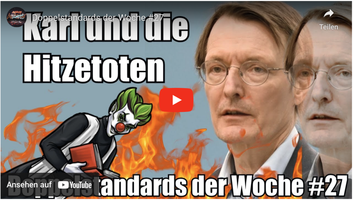 Doppelstandards der Woche #27