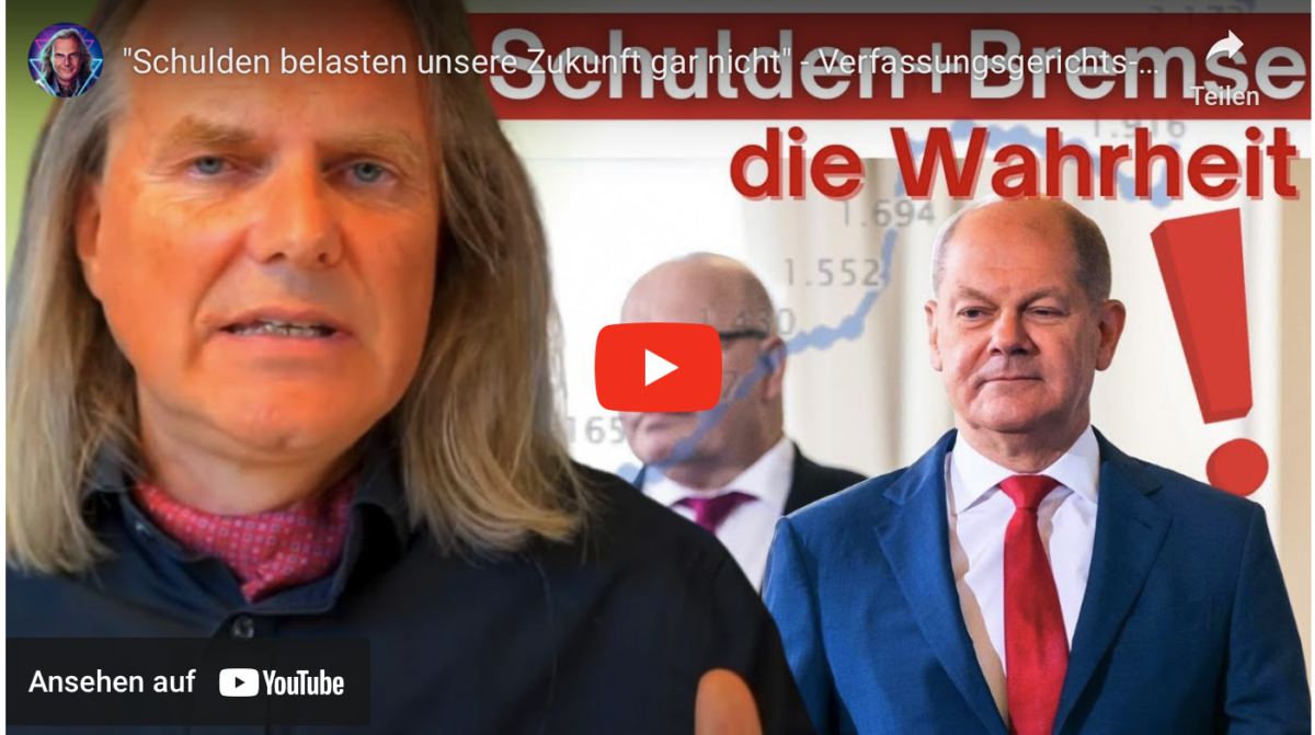 „Schulden belasten unsere Zukunft gar nicht“ – Verfassungsgerichts-Urteil Schuldenbremse