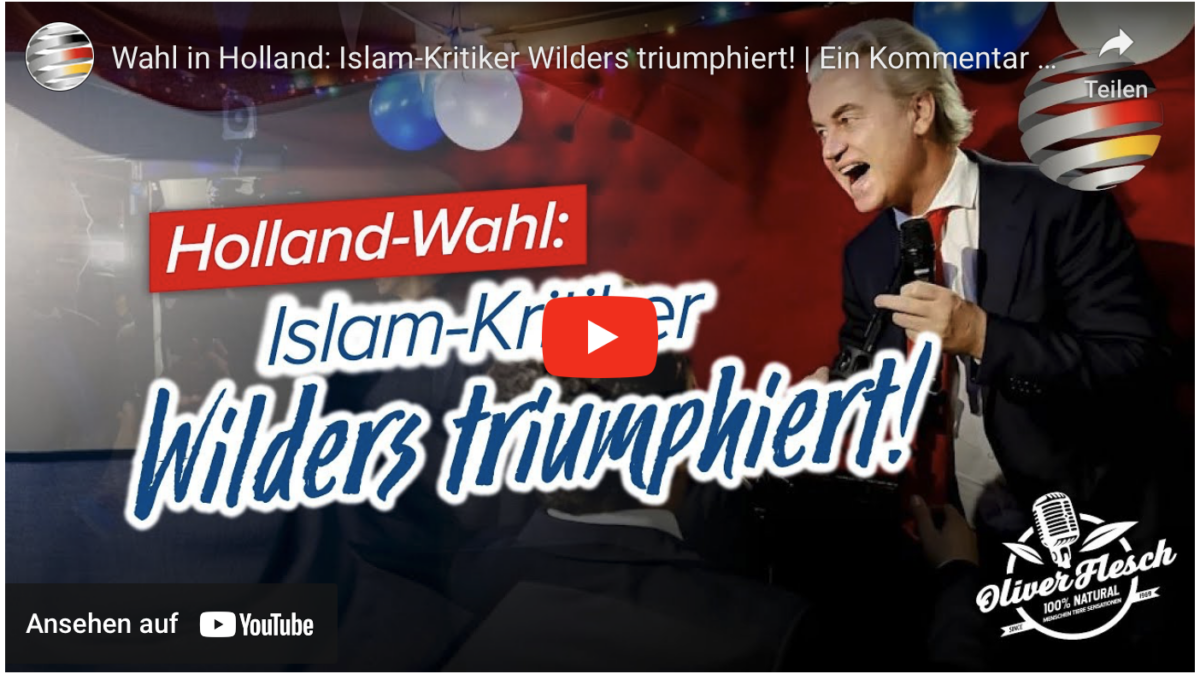 Wahl in Holland: Islam-Kritiker Wilders triumphiert!