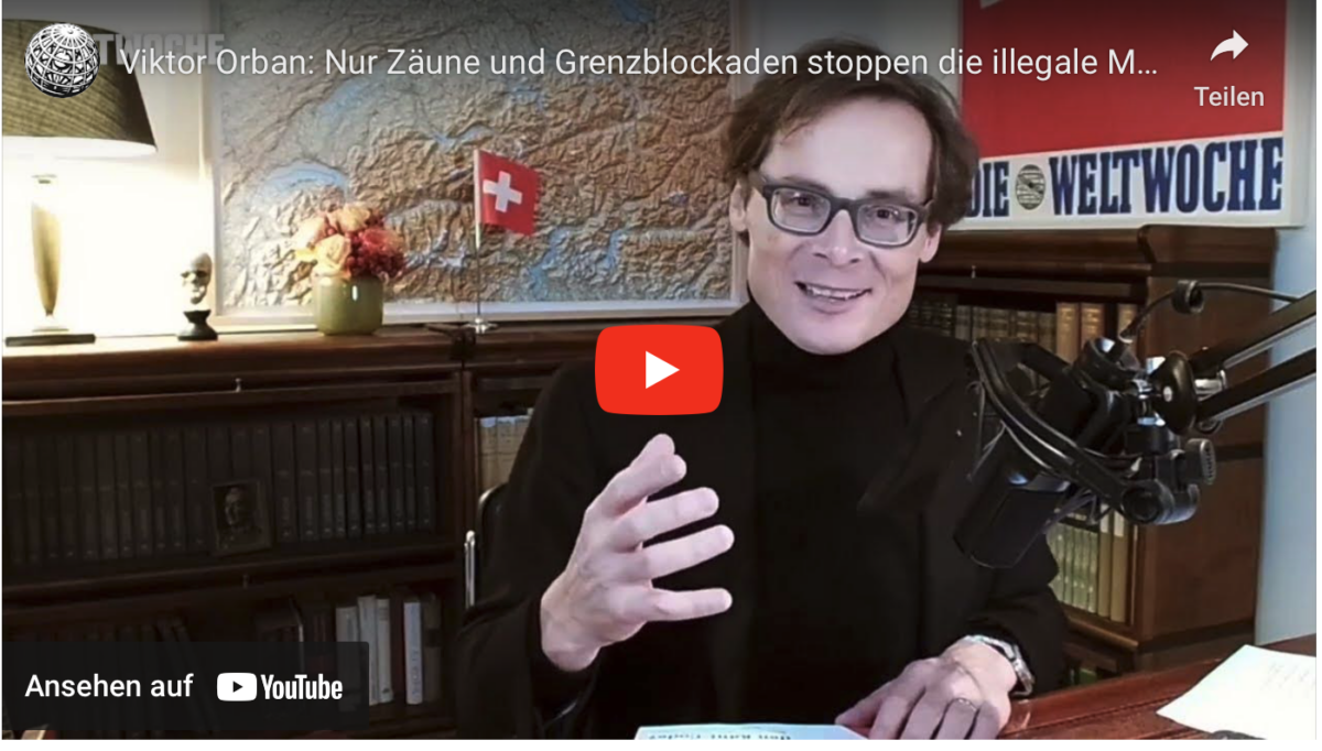 Viktor Orban: Nur Zäune und Grenzblockaden stoppen die illegale Migration!