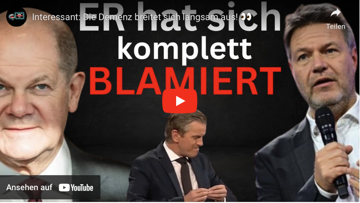 Interessant: Die Demenz breitet sich langsam aus! Weitere 1,3 Milliarden für die Ukraine!