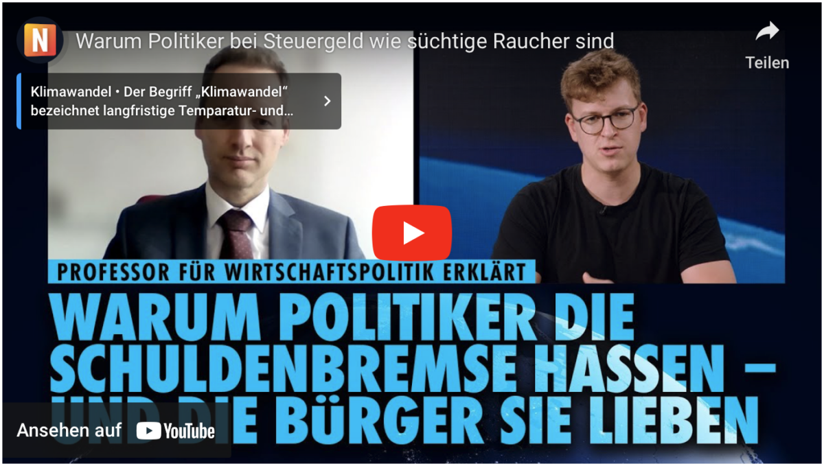 Warum Politiker bei Steuergeld wie süchtige Raucher sind!