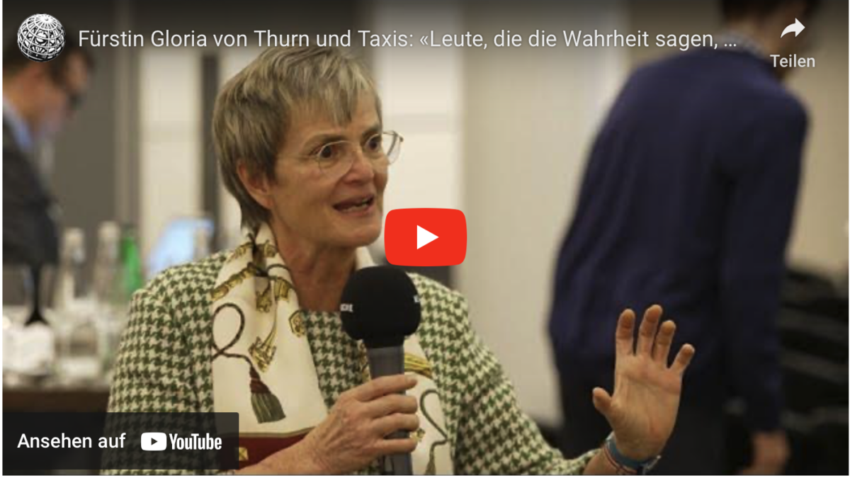 Fürstin Gloria von Thurn und Taxis: «Leute, die die Wahrheit sagen, werden mit Lügen überschüttet»