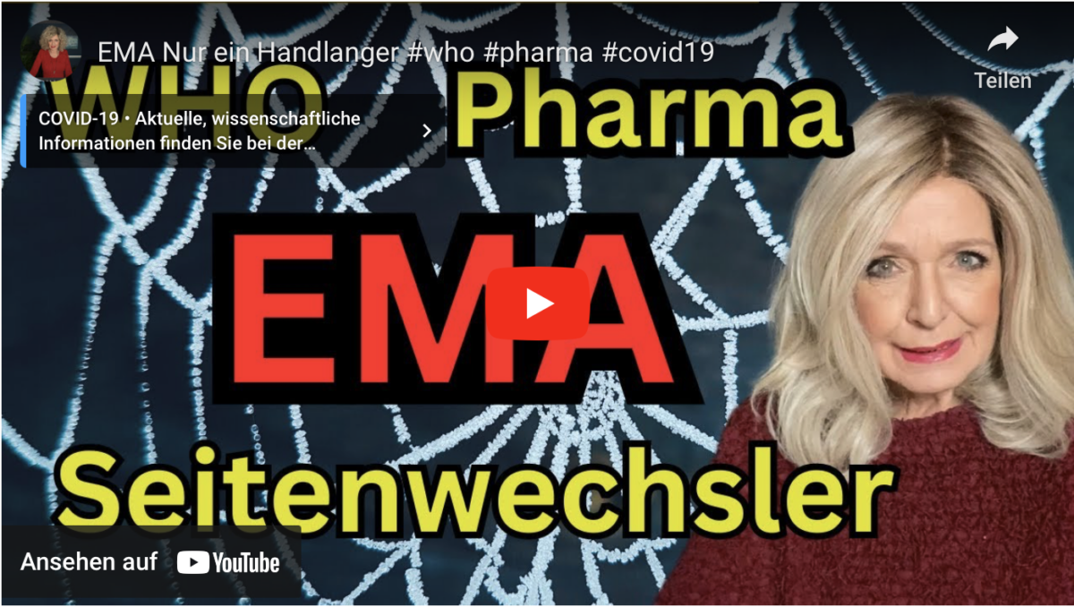 EMA Nur ein Handlanger #who #pharma #covid19
