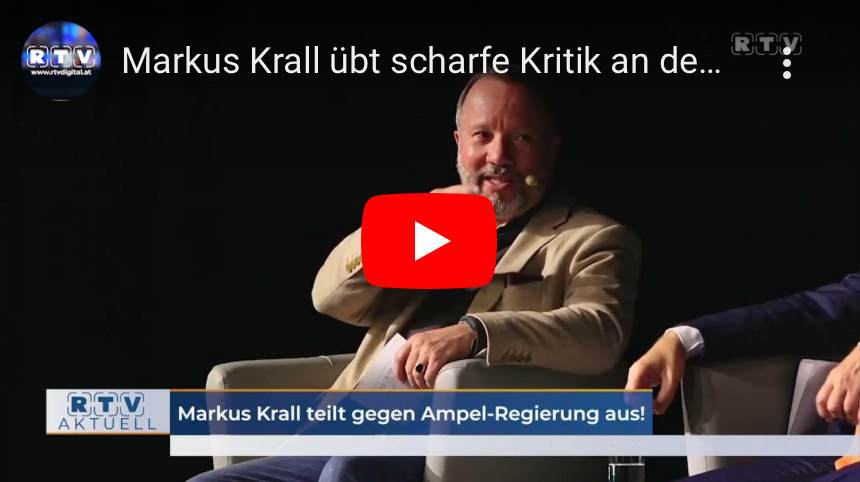 Markus Krall übt scharfe Kritik an deutscher Ampel-Regierung